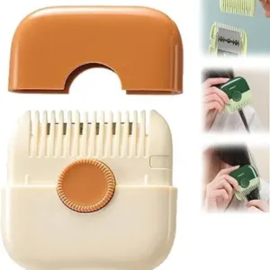 Hair Comb Cutter 2-in-1, Razor Comb for Hair Cutting & Thinning, Double Sided Bangs Trimmer Comb for Men & Women (Multicolor)