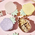 Cute Pineapple Bento Box for Kids & Adults – Includes Fork & Spoon