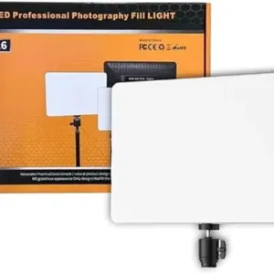 10-Inch LED Video Light Panel | Dimmable Soft Fill Light | USB-Powered Photography & Studio Lighting for YouTube, Streaming, Makeup & Content Creation